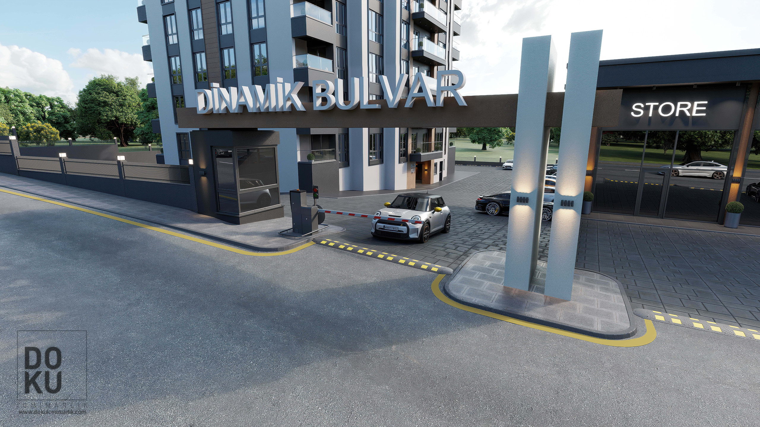 Dinamik Life Bulvar — Dış Cephe