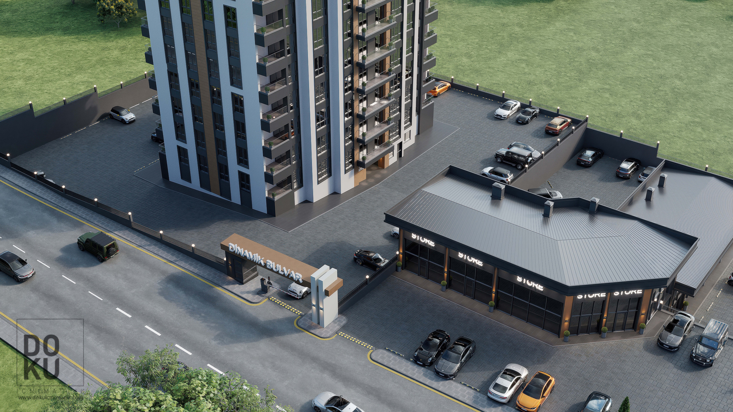Dinamik Life Bulvar — Dış Cephe