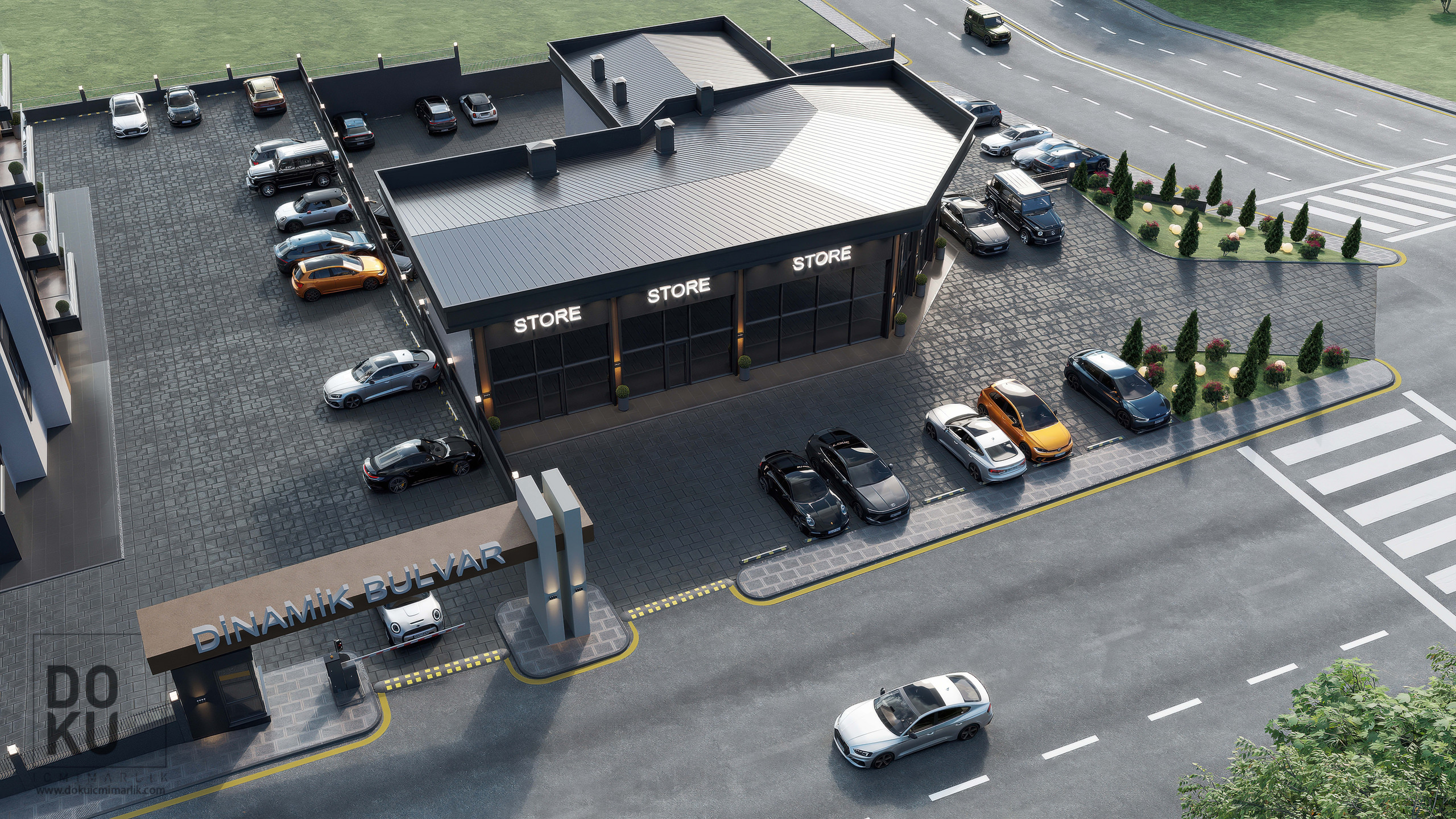 Dinamik Life Bulvar — Dış Cephe