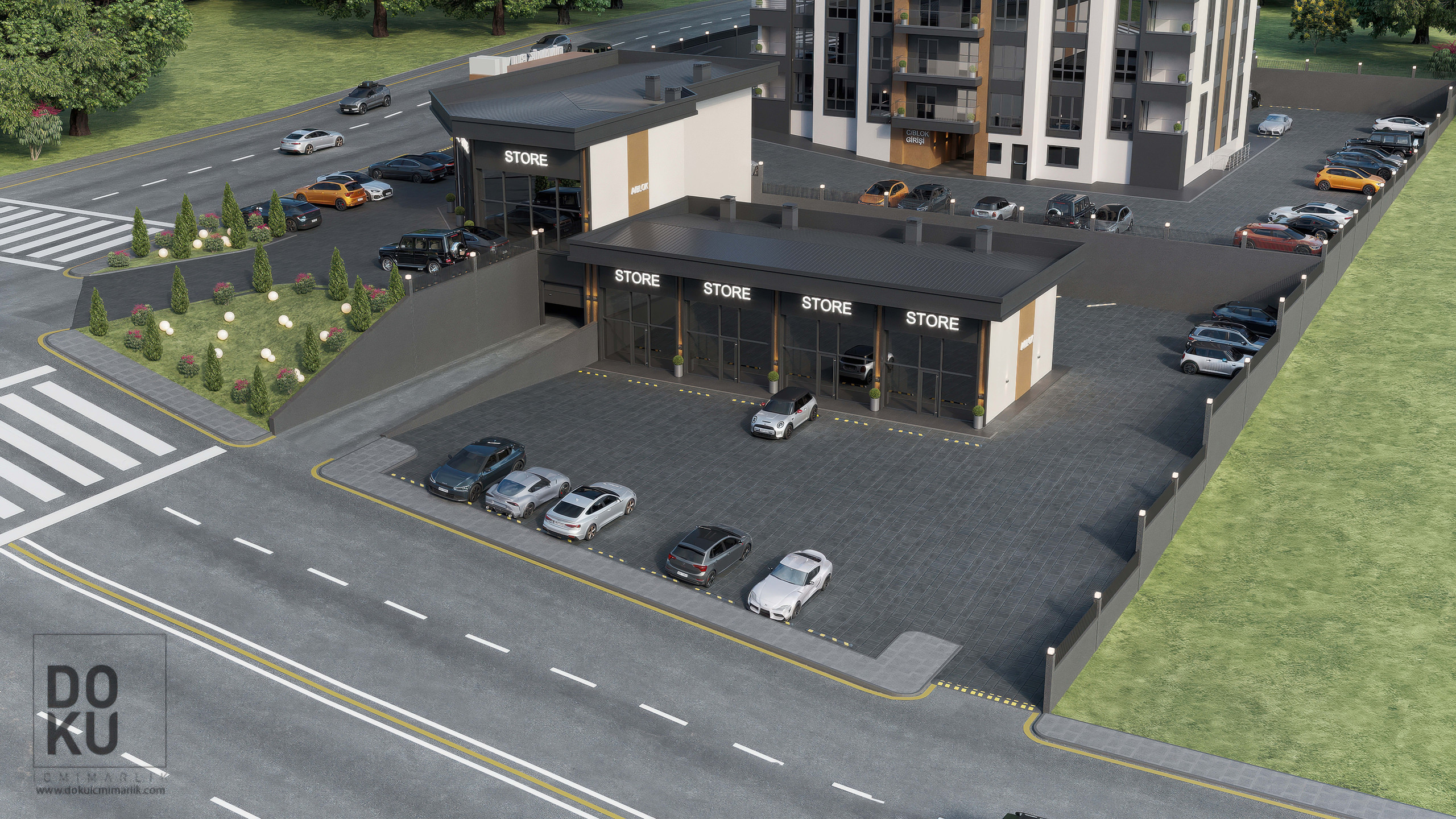 Dinamik Life Bulvar — Dış Cephe