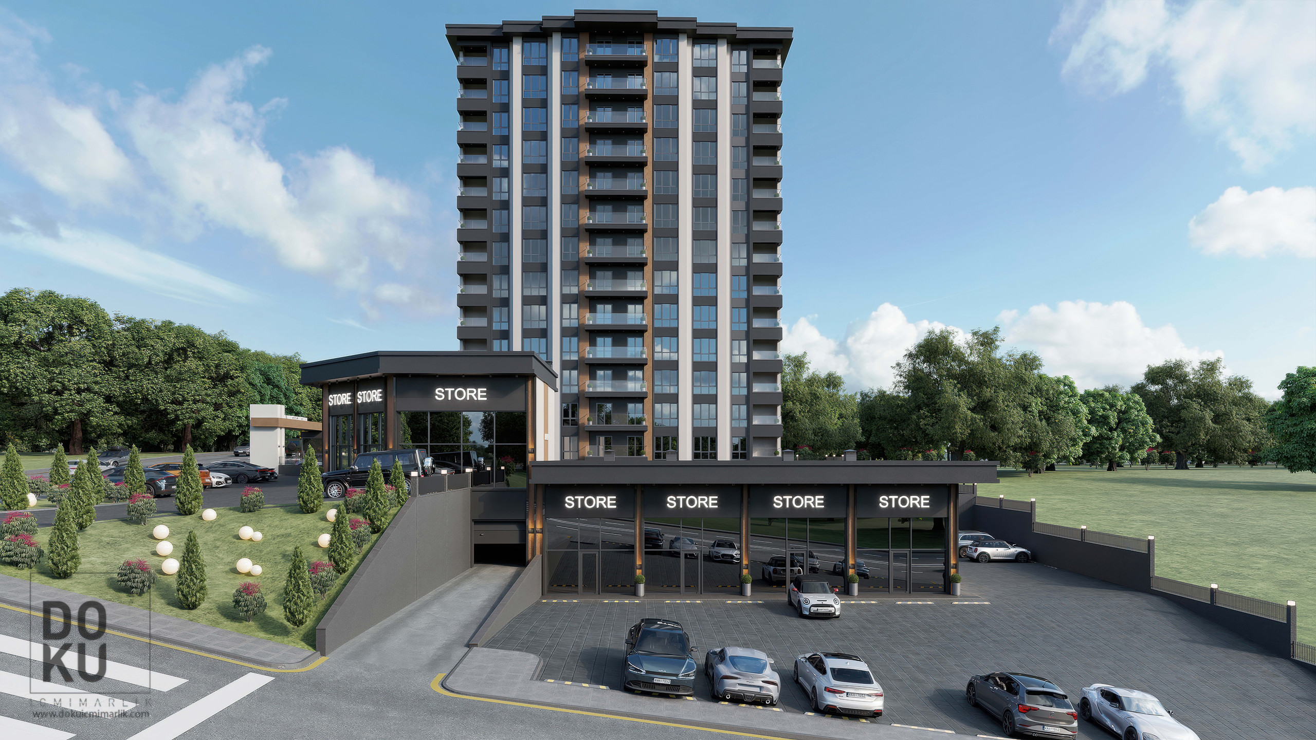 Dinamik Life Bulvar — Dış Cephe