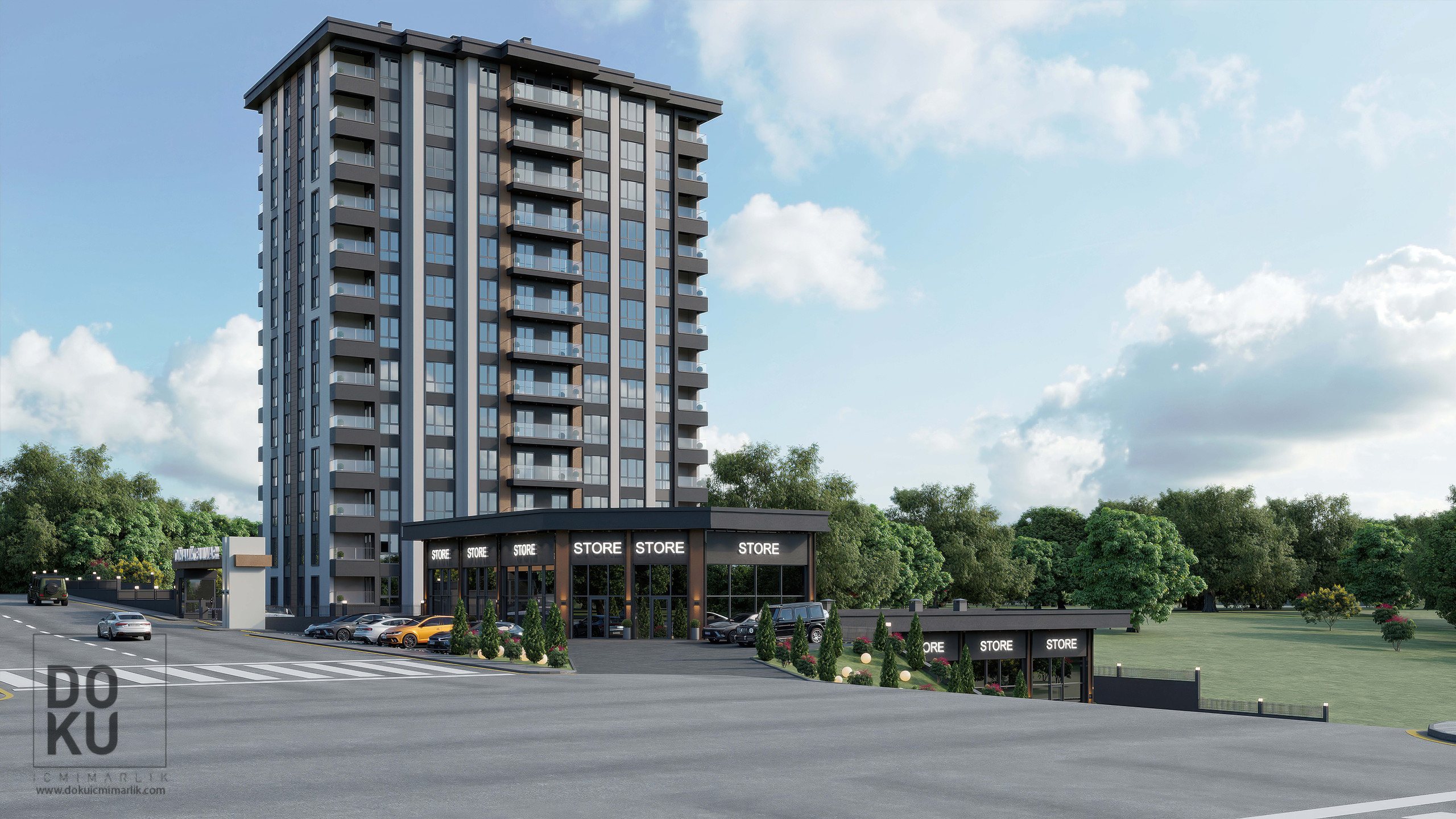 Dinamik Life Bulvar — Dış Cephe