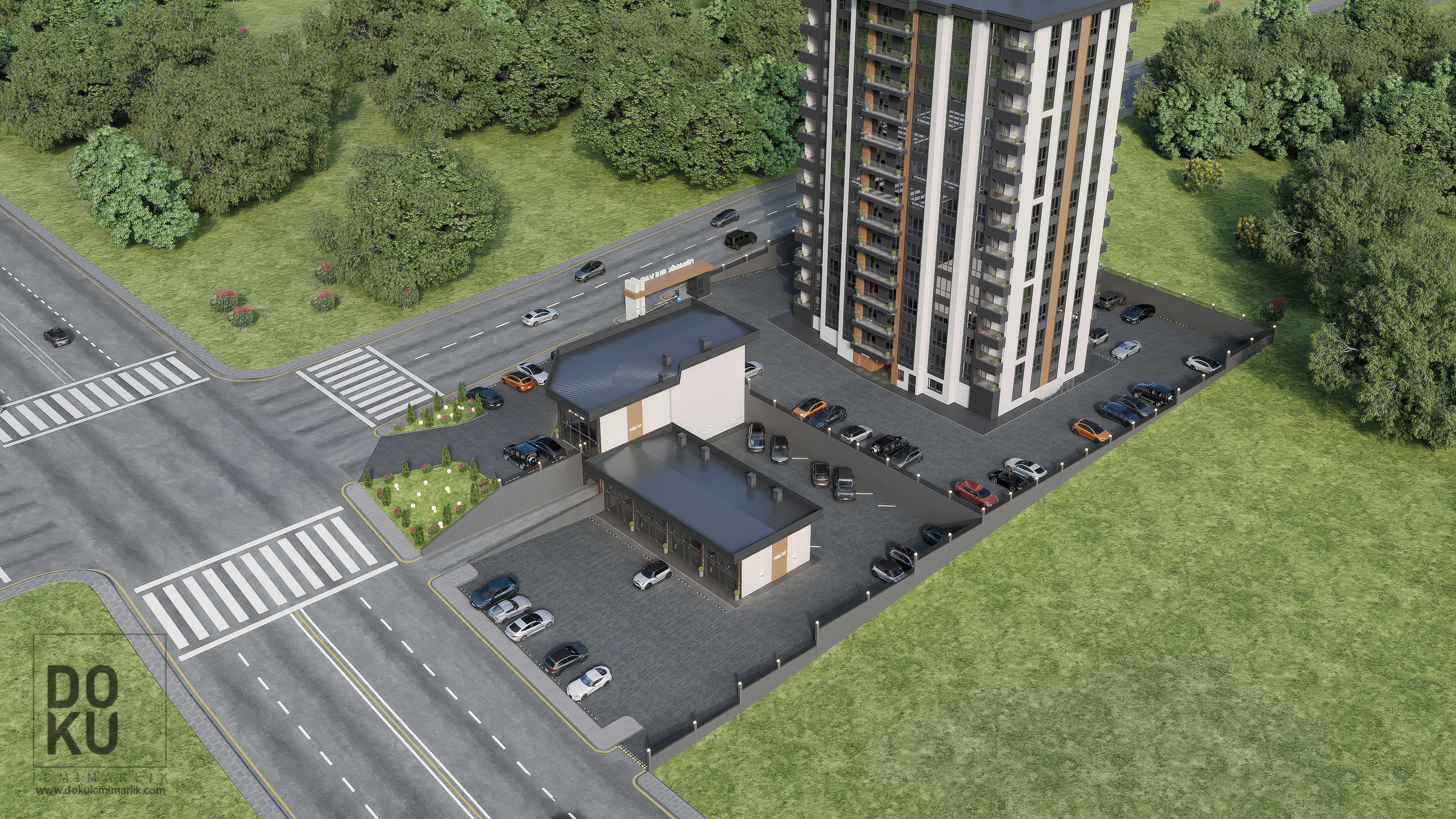 Dinamik Life Bulvar — Dış Cephe