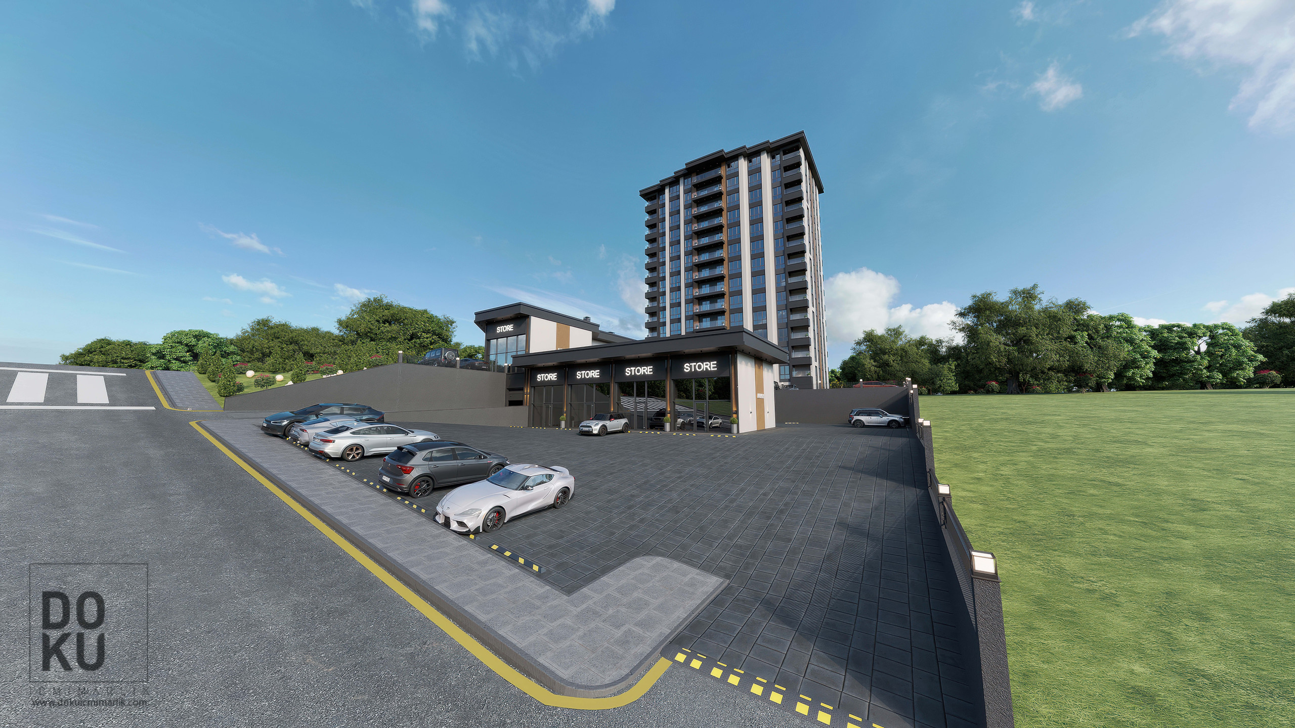 Dinamik Life Bulvar — Dış Cephe